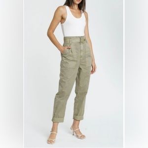 Pistola Ari Highrise Paperbag Field Pant